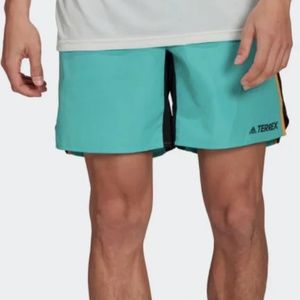 Adidas - TERREX PRIMEBLUE TRAIL RUNNING SHORTS - Men's Large 5" Length